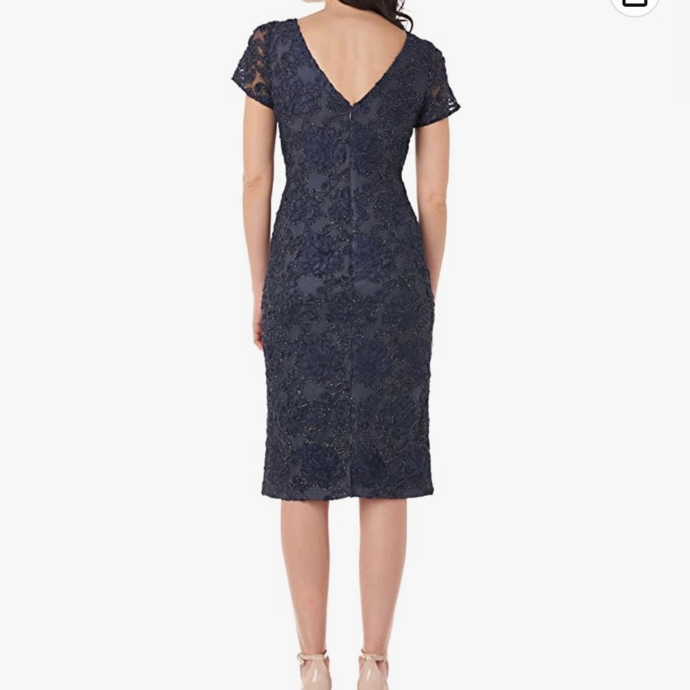 Like New Plus Size Js Collections Navy Cocktail D… - image 2